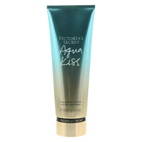 Victoria's Secret Aqua Kiss Nourishing Body Lotion 236 ml - Leichte Körperlotion mit frischem Duft, die schnell einzieht und die Haut geschmeidig macht. Ideal für die tägliche Pflege und sorgt für ein angenehmes Hautgefühl ohne fettige Rückstände.