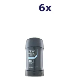 6x Dove Deo-Stick 50 ml für Männer – Clean Comfort