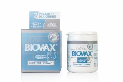 L'Biotica Biovax Keratin-Silk Hair Mask 250ml