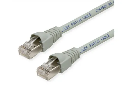 Telegärtner Patchkabel S/FTP, Cat.6A LAN-Kabel, RJ-45 Männlich (Stecker), RJ-45 Männlich (Stecker) (450.0 cm), LSOH, 100008686