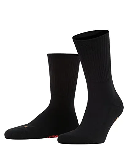 FALKE Unisex Walkie Light U Wolle Funktionsmaterial Einfarbig Socken, Schwarz Black 3000, 42/43 EU