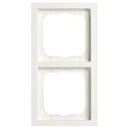 1St. Busch-Jaeger 1722-184K future linear-2-fach Rahmen future linear studioweiß