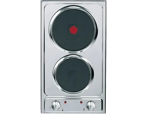 Gorenje EM 30 E Domino Edelstahl Massekochfeld autark - Kochfeld 30 cm breit, autark und aus Edelstahl, ideal für platzsparende Küchenlösungen mit 2 Betriebskontrolleuchten.