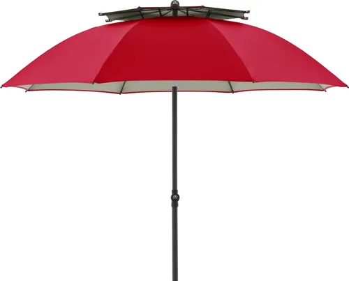 Windprofi 200 Manual Ø 200 cm Rund Sonnenschirm – Doppler von Doppler