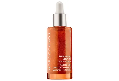Moroccanoil Shimmering Body Oil 50ml - Luxuriöses Körperöl mit schimmerndem Effekt, ideal für besondere Anlässe. Pflegt die Haut und verleiht ihr einen strahlenden Glanz. Perfekt für die tägliche Anwendung.