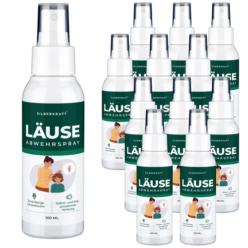 SILBERKRAFT Kopfläuseabwehrspray