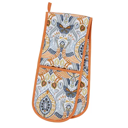 ULSTER WEAVERS Kochhandschuh doppelter Ofenhandschuh Cotton wattiert ca.18x88cm