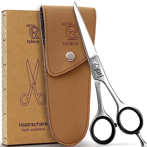 TOLERA® Friseurschere inkl. Etui | Haarschere von tolera