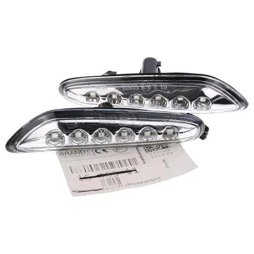Seitenblinker LED WEISS für BMW Modelle - Hochwertiger LED-Seitenblinker für verschiedene BMW-Modelle, ausgestattet mit CAN-Bus-Technologie. Ideal für den Austausch und sorgt für optimale Sichtbarkeit. Einfacher Einbau und TÜV-zugelassen.