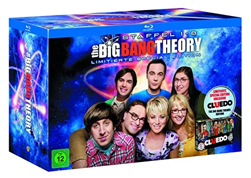 The Big Bang Theory - Staffel 1 bis 8 inkl. Cluedo (exklusiv bei Amazon.de) [Blu-ray] [Limited Edition]