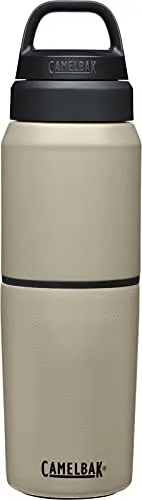 Camelbak Thermoflasche MultiBev - Isolierte Edelstahl Trinkflasche und Thermosbecher - Thermobehälter mit 500 ml Fassungsvermögen, vielseitig einsetzbar und ideal für unterwegs - hält Getränke heiß oder kalt!