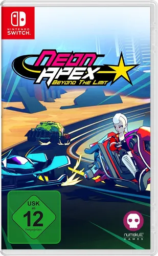 Neon Apex Beyond the Limit - Switch [EU Version] - VR-Rennspiel mit halsbrecherischen Geschwindigkeiten über 300 km/h, wähle dein Fahrzeug und meistere gefährliche Rennstrecken gegen menschliche und KI-Gegner.