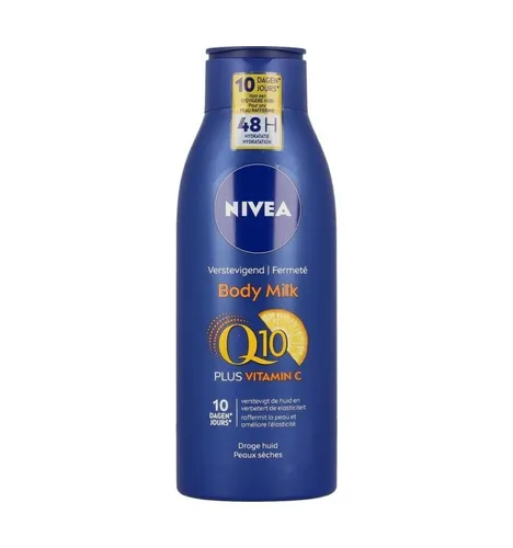 19,98€/L-6x NIVEA Body Milk Q10 Plus Straffend mit Vitamin C-trockene Haut-400ml