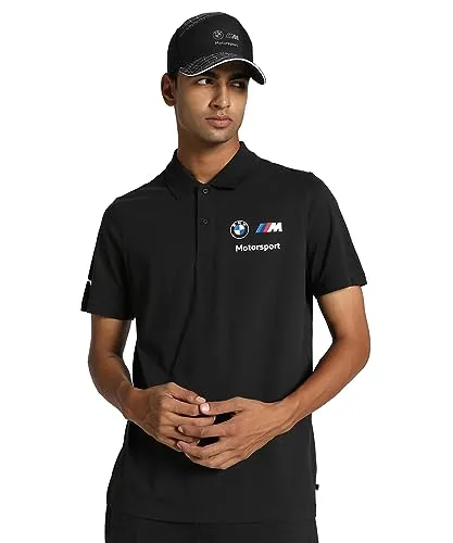PUMA Herren Poloshirt - Motorsport BMW MMS ESS POLO - Herren-Shirts mit hochwertiger Verarbeitung, aus 100% Baumwolle, bietet angenehmen Tragekomfort und stylischen BMW Motorsport Aufdruck.