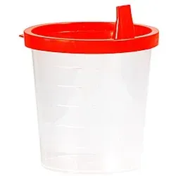 Urinbecher mit Schnappdeckel Careliv