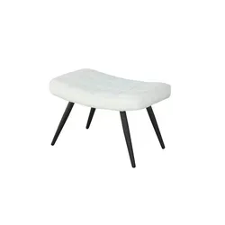 Hocker weiß - 59 cm Breite, 39 cm Höhe - Polstermöbel - Hocker in elegantem Weiß, ideal für jeden Raum. Hochwertige Materialien sorgen für Langlebigkeit. Jetzt 10€ Willkommens-Gutschein bei Newsletter-Anmeldung sichern!