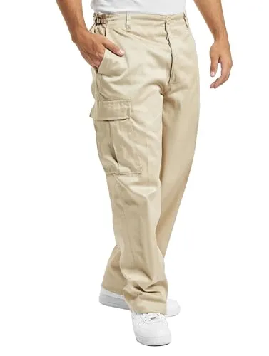 Brandit US Ranger Pants - Beige, Größe S - Wanderhosen im US Ranger Stil mit regulierbarem Bund, großen Taschen und perfekten Sitz für Freizeit oder Arbeit.