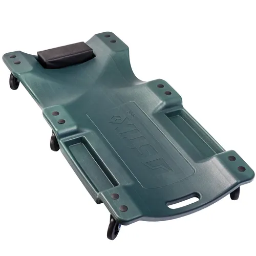 Stix Werkstatt-Rollbrett KFZ Werkstatt Rollliege 101 cm - Werkstatt-Liegewagen mit Tragkraft bis 150 kg, ideal für Reparaturen an Fahrzeugen. Ergonomisches Kopfpolster und 6 drehbare Gummiräder bieten maximalen Komfort und Wendigkeit.