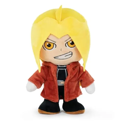 Fullmetal Alchemist Plüschfigur Edward 26 cm - Offizielles Fullmetal-Produkt, hochwertiges Kuscheltier für Fans und Sammler, ideal für Kinder ab 0 Monaten.