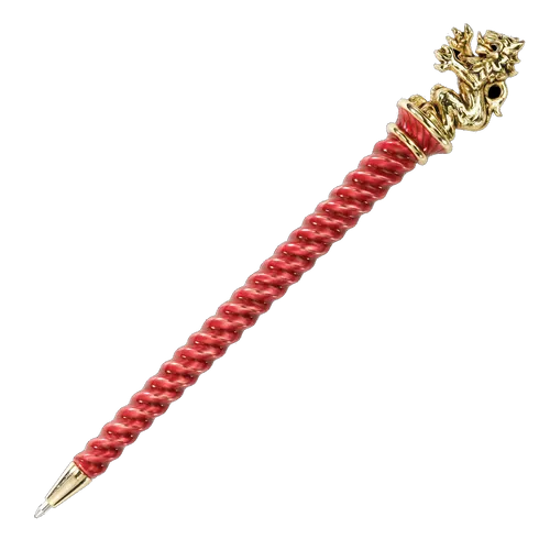 The Noble Collection France XT7280 Harry Potter - Hogwarts House Pen - Gryffindor - Nachbildungen & Requisiten, hochwertiger Gryffindor Füllfederhalter für Fans und Sammler.