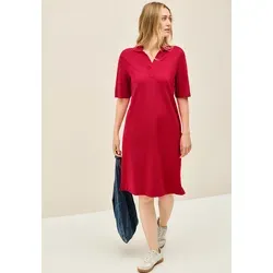 CECIL Damen B144554 Piquée Polo-Kleid, Glazed Apple Red, L von CECIL