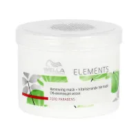 Wella Elements Erneuernde Haarmaske 500ml - Haarpflege für strapaziertes Haar, nährende Crème-Maske mit revitalisierender Formel für schönen Glanz und gesunde Strähnen.
