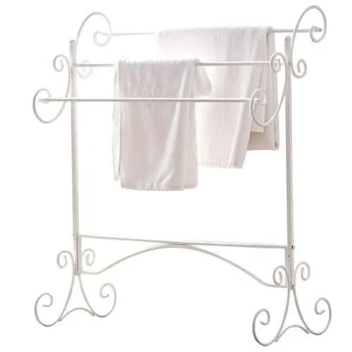 LOBERON Handtuchständer Duclair weiß in weiß von LOBERON