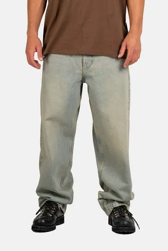 REELL Loose-fit-Jeans Baggy origin light blue - Bequeme Jeans im Loose-fit-Stil aus 100% Baumwolle, ideal für lässige Looks mit praktischen Taschen und einem coolen Logo-Stitch.