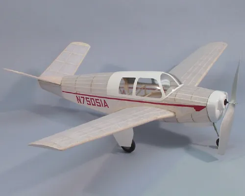 KRICK Bonanza Model 35 Balsabausatz – Dumas Aircraft - Modellbau Flugzeuge, hochwertiger Bausatz für detailgetreue Nachbauten und ideal für Modellbau-Enthusiasten.