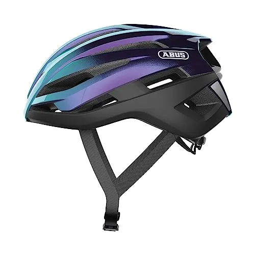ABUS Rennradhelm StormChaser - Leichter und komfortabler Helm für Radsport - Fahrradhelme mit hervorragender Belüftung und individuellem Fit dank Zoom Ace Justier-System. In vielen modernen Farben erhältlich und optional mit kostenfreiem Helmschutz von Allianz.
