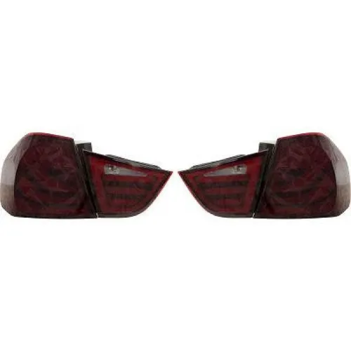 Hartsant Design Rückleuchten Set Klarglas/Rot/Smoke für BMW E90