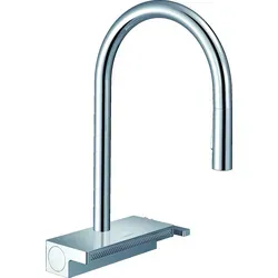 hansgrohe Spültischmischer 170 Aquno Select M81 - Küchenarmatur mit ausziehbarer Brause, 3 Strahlarten und einstellbarem Schwenkbereich für maximale Flexibilität und Komfort in der Küche.