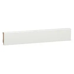 Kgm Sockelleiste Modern Weiß Lackiert Kiefer Massivholz 16x50mm