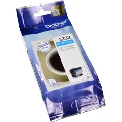 Brother LC-3233C Cyan Tintenpatrone - Super High Yield, gestochen scharfe Druckergebnisse für DCP-J1110DW und MFC-J1300DW