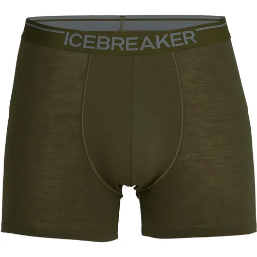 Icebreaker Men Anatomica Boxers Loden (XL) - Funktionsunterwäsche aus Corespun-Merino, bietet optimalen Komfort und Temperaturregulierung, ideal für Alltag und Sport.