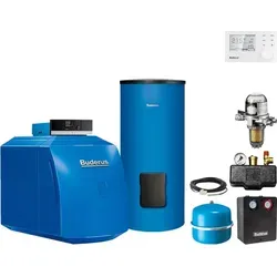 Buderus GB125-35 Öl-Brennwertkessel mit Warmwasserspeicher von Buderus