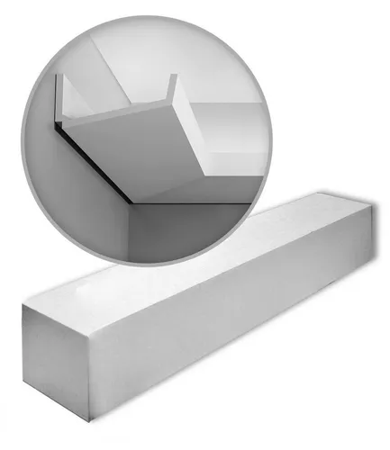 Orac Decor Deckenleiste C352 - 8 Stuckleisten Set - Moderne Deckenleisten aus Purotouch® für Innen- und Außenbereich, leicht und extrem maßhaltig, ideal für stilvolle Raumgestaltungen.