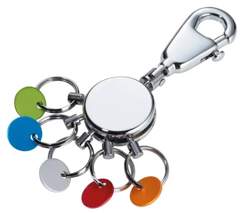 TROIKA PATENT SCHLÜSSELHALTER KYR61/CH – Rund, glänzend von Troika