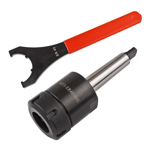 DEMA Spannfutter ER40 / MK3 - Präzises Spannzangenfutter für sicheren Halt und einfache Handhabung in der Werkstatt. Ideal für vielseitige Anwendungen im Werkzeugzubehör.