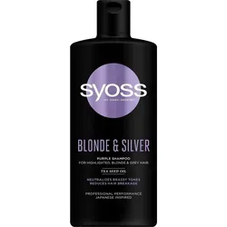 Produktbild Syoss Blonde&Silver Lila Shampoo 440 ml