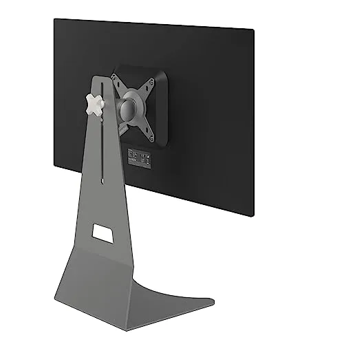 Dataflex ViewMate Style 52502 Monitorhalterung - Ständer für Computermonitore, höhenverstellbar und ideal für Bildschirme bis 24 Zoll. Genießen Sie flexible Positionierung mit Pivot-Funktion für Hoch- oder Querformat.