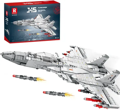 REOBRIX 33028 | J15 Little Flying Shark Kampfjet Technic Konstruktionsset