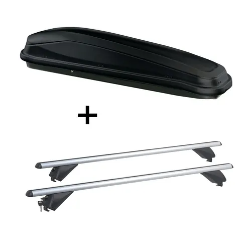 Produktbild Dachbox JUEASY300 300L + Alu Dachträger für Mini Cooper