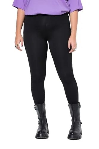 Studio Untold Leggings Tight Shape schwarz 50/52 - Modische Leggings in Größe 50/52 aus hochwertiger Polyester-Elasthan-Mischung, ideal für den täglichen Einsatz. Bequem und vielseitig kombinierbar, perfekt für jeden Anlass.