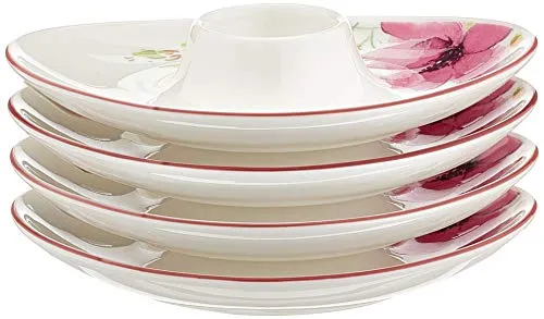 Villeroy & Boch Mariefleur Basic Eierbecher 4er Set in weiß von Villeroy & Boch
