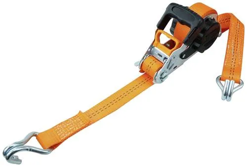 PETEX Automatik-Ratschenspanngurt, 5 m x 35 mm - Gurte mit praktischer Aufrollautomatik und integrierter Gurtbandbremse für müheloses Handling. Ideal für sicheres Spannen und Transportieren von Lasten.