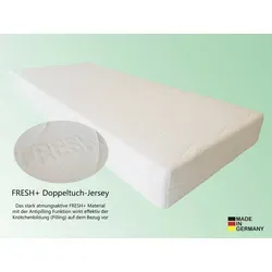 Matratzenersatzbezug FRESH+ 140 cm x 200 cm - Matratzenauflagen für frischen Schlafkomfort, waschbar bis 40°C und ideal für Allergiker, dank 4-seitigem Reißverschluss leicht zu handhaben.