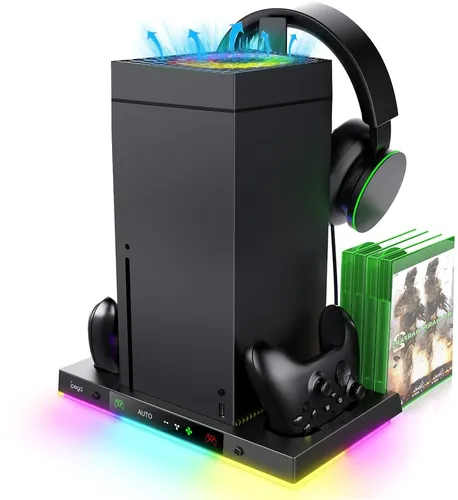 iPega XBX024S RGB Stand mit Kühlung für Xbox Series X