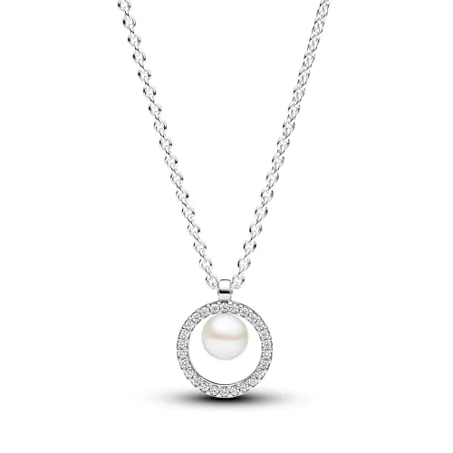 PANDORA Timeless Collier-Halskette mit Süßwasserzuchtperle von Pandora