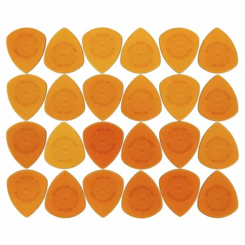 Flow Standard Picks 1.00 brown in orange von Dunlop
